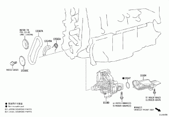 COROLLA CROSS MXGA15L-AHXEHA MXGA1#,MXGH15