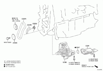 FRONT LANDER MXGA10L-CHXJHC MXGA10,MXGH10