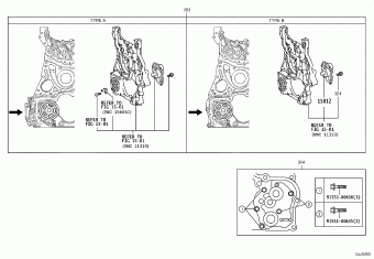 HILUX GUN122R-DTFLXT GGN125,GUN1##,LAN125,TGN1##