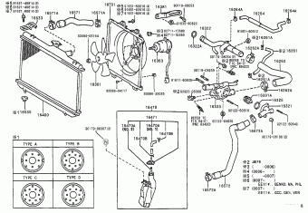COROLLA SED/WG EE110L-AEMDSV AE11#,CE110,EE11#,ZZE11#