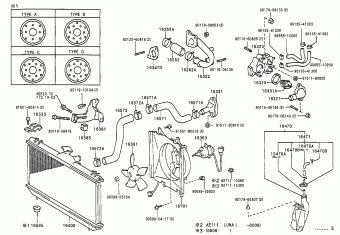 COROLLA SED/WG AE111L-AEPNKW 02.1999