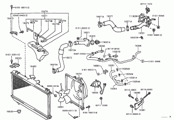 COROLLA HB/LB CE110L-AGMDEW 09.1999
