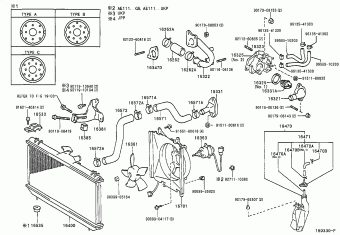 COROLLA HB/LB AE111L-ALMNKW 06.1997