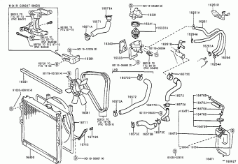 HILUX LN145L-TRMDSW KDN1##,LN1##,RZN168,173