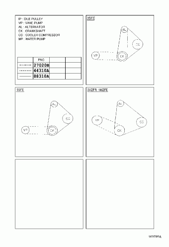 CAMRY ( SED) SXV11R-AEMDKN SXV1#,VCV10,MCV10