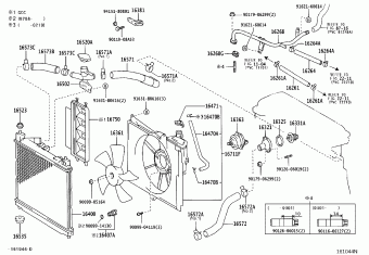 YARIS/ECHO 4D NCP11L-BEMRK NCP1#
