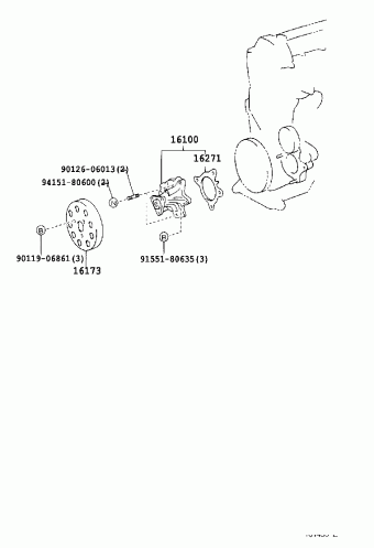 YARIS/ECHO VERSO NLP20L-CHMGXW NCP2#,NLP2#