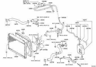 TACOMA VZN195L-PRPDKAB RZN140,150,19#,VZN150,195