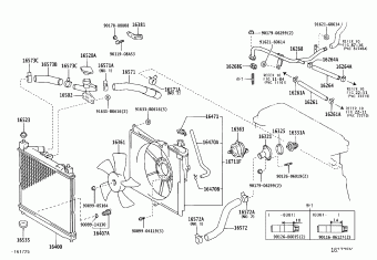 YARIS/ECHO VERSO NCP20L-CHMGKW NCP2#,NLP2#