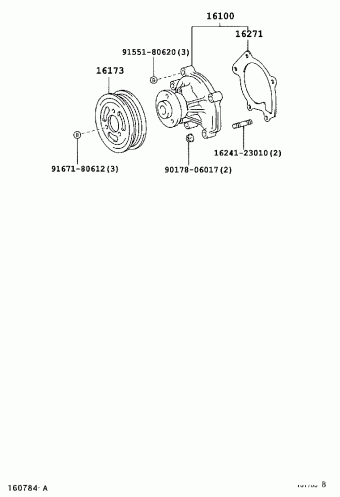 YARIS/ECHO (3D,5D) SCP10R-AHPRK NCP1#,SCP10