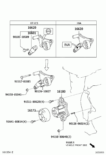 CAMRY ACV40L-AEANKW ACV40,GSV40