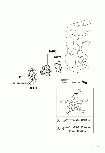 COROLLA SED/WG NZE141R-AEPDK CE140,NZE141,ZRE14#,ZZE14#