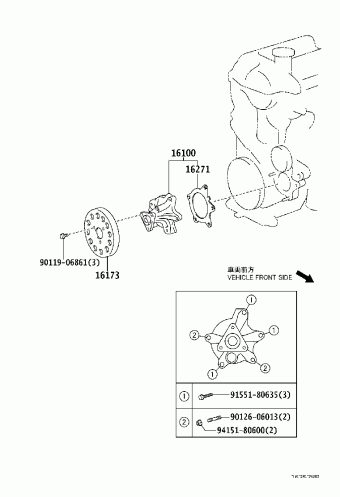YARIS NCP90L-AHMGKC NCP90,ZSP91