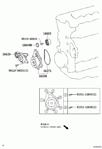 AVENSIS ADT250L-AEFNYW ADT25#,AZT25#,CDT250,ZZT25#