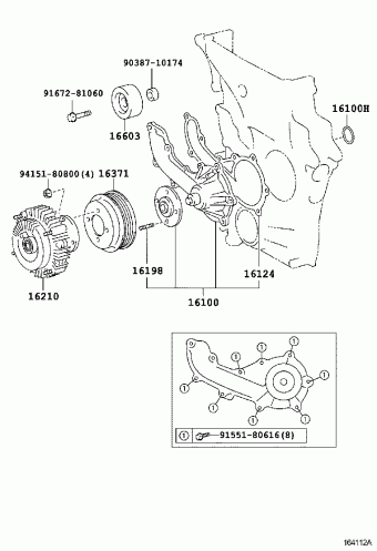 COASTER TRB53L-ZCMEK BB5#,RZB5#,TRB53,XZB53