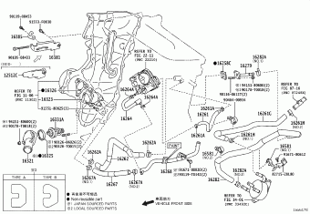 COROLLA/ALTIS ZRE173L-GEXVKH NDE170,NZE170,ZRE17#,ZZE172