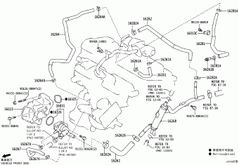 YARIS/HYBRID NHP130L-CHXNBW KSP130,NHP130,NLP130,NSP13#