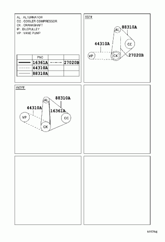 CAMRY SXV20L-AEPNKA SXV2#,MCV2#