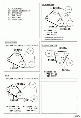COROLLA SED/CP/WG EE100L-AWMDSB AE10#,CE100,EE10#