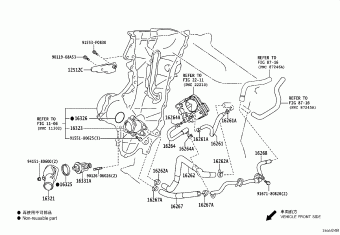 COROLLA/AURIS ZRE182R-AHFNKQ NRE180,ZRE18#,ZWE186