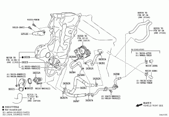 COROLLA/ALTIS ZRE171R-GEFDGT NDE170,NZE170,ZRE17#,ZZE172