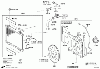 YARIS NSP151R-CHXVKD NCP15#,NSP15#