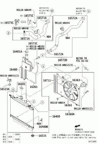 SCION IA/YARIS R/IA DDF5-NAC DADW,DAE#,DB7P,DD1#,DDF#,DM0#