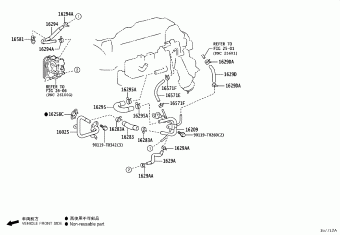 HILUX GUN125L-BNFSXW3 GUN12#,135