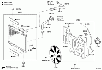 VIOS/YARIS NSP151L-FEXRKR NSP151
