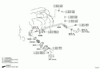 FORTUNER (SUV) TGN166R-SDTHKD GGN155,GUN15#,16#,TGN156,TGN166