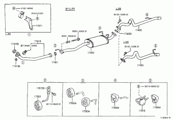 LAND CRUISER 90 LJ90L-GJMRS KZJ9#,LJ9#,RZJ9#,VZJ9#