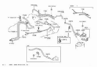 LAND CRUISER 90 VZJ95L-GKPEKL KZJ9#,LJ9#,RZJ9#,VZJ9#