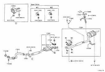 COROLLA SED/WG AE115L-AWMDKW 04.1999