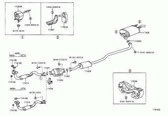 COROLLA SED/WG AE101L-AWMDKW AE10#,CE100,EE10#