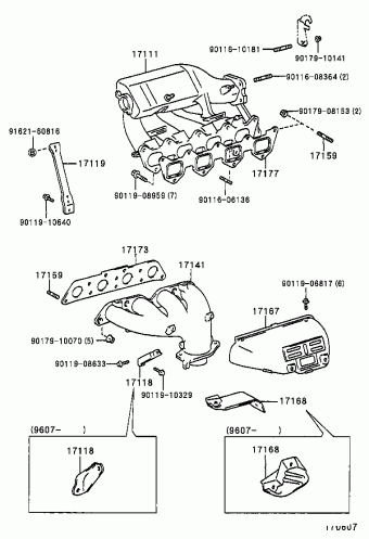 COROLLA SED/WG AE110R-GEPDKT AE11#,CE110,EE11#,ZZE11#