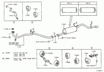 HILUX LN145R-TRMDSN 07.1998 - 04.2005