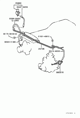 HILUX LN145L-TRMDSW KDN1##,LN1##,RZN168,173