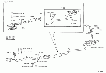 COROLLA SED/WG EE111L-GEMDKB AE11#,CE110,EE11#,ZZE11#