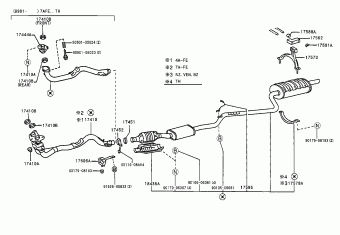 COROLLA SED/WG AE111L-GEMDKB AE11#,CE110,EE11#,ZZE11#