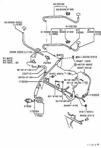 COROLLA LB AE112R-ALPDKQ AE11#,EE110