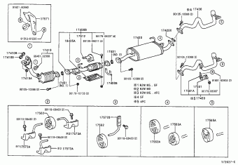 4RUNNER RZN180L-GKPSKA RZN18#,VZN18#