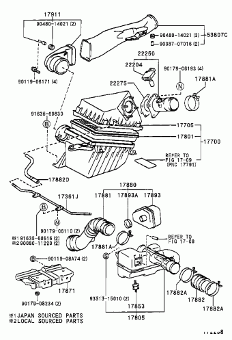 TACOMA RZN171L-CRPDKAB RZN161,171,VZN160,170