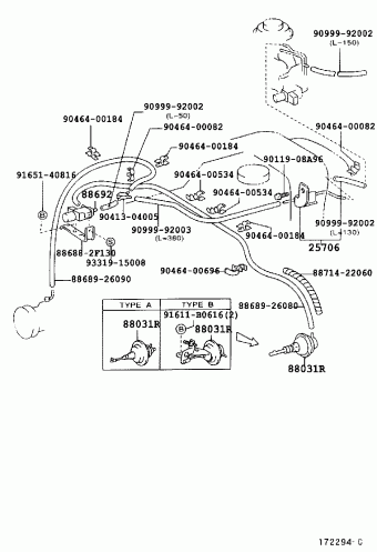 HIACE VAN,COMMUTER LH172L-SBMRS LH1##,RZH10#,11#,125,135,15#