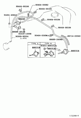 HIACE VAN,COMMUTER LH172L-SBMRS LH1##,RZH10#,11#,125,135,15#