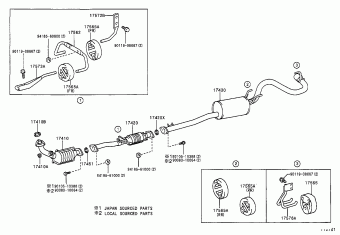 TACOMA VZN195L-PRPDKAB RZN140,150,19#,VZN150,195