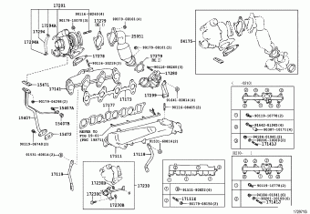 HILUX KDN170L-CRMDYW KDN1##,LN1##,RZN168,173