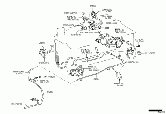 HILUX KDN170L-CRMDYW KDN1##,LN1##,RZN168,173