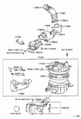 HILUX/4RUNNER (4WD) VZN130R-GKMSEQ 05.1992