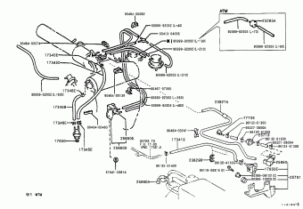 TACOMA RZN171L-CRPDKAB RZN161,171,VZN160,170