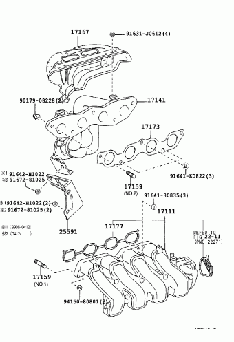 YARIS/ECHO 4D NCP11L-BEMRK NCP1#
